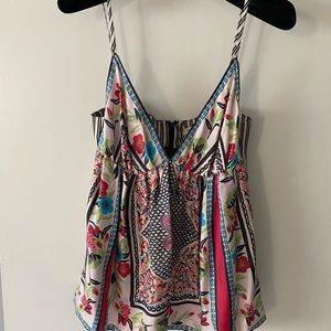 ETRO MILANO Silk Camisole Top COUTURE